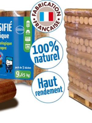 WOODSTOCK Kaminholz, 1 Palette, 104 Säcke à 5 Holzscheite