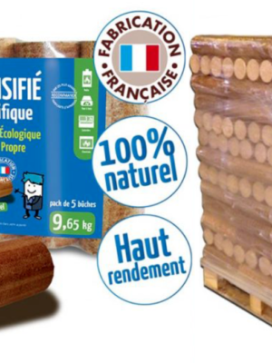WOODSTOCK Kaminholz, 4 Paletten, 416 Säcke à 5 Holzscheite