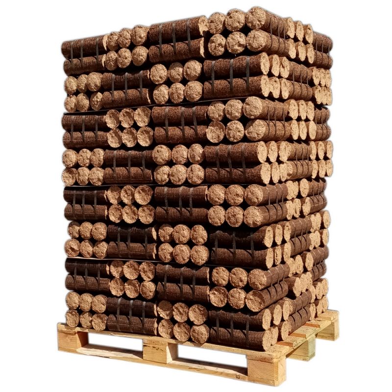 Verdichtetes Holz – Nachtholz – 960 kg Palette