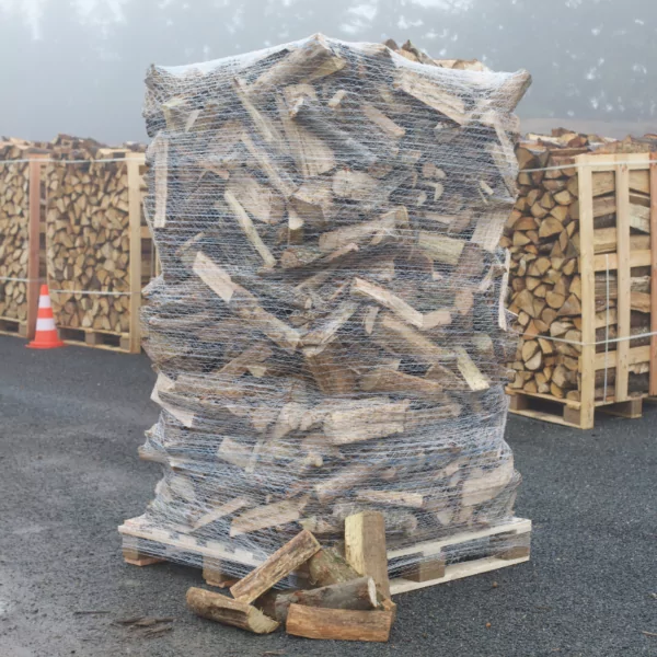 Brennholz – 40 cm – 2 m³ Paket auf einer Palette