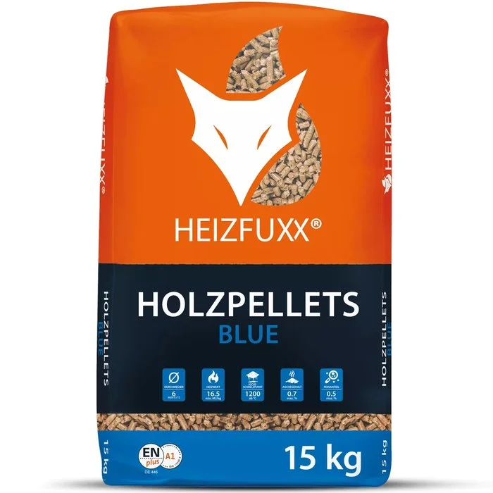 HEIZFUXX blaue Pellets EN+ A1 –