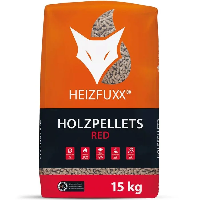 HEIZFUXX EN+ A1 rote Pellets