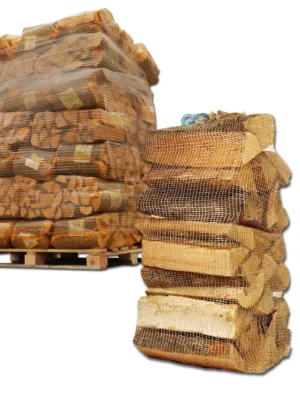 40 Stück à 25 kg Holzscheite – 30 cm Hartholzmischung