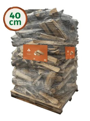 Wooday Brennholz 40 cm – 100 % Hartholzscheite