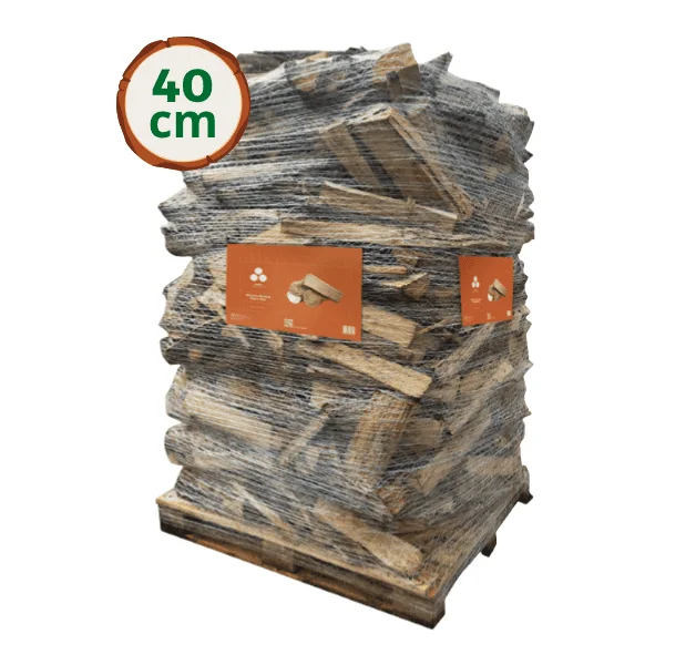Wooday Brennholz 40 cm – 100 % Hartholzscheite