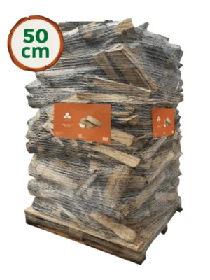 Wooday Brennholz 50 cm – 100 % Hartholzscheite