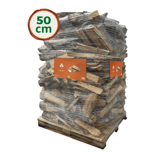 Wooday Brennholz 50 cm – 100 % Hartholzscheite