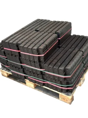 1/2 Palette Braunkohlebriketts – 20 Packungen à 25 kg