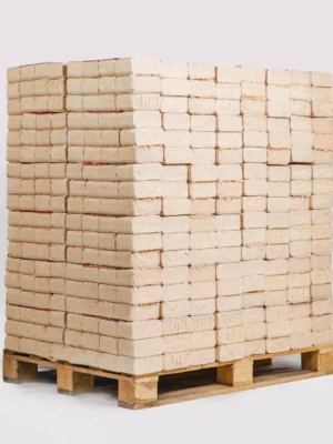 100 % Weichholzbriketts – 960 kg Palette