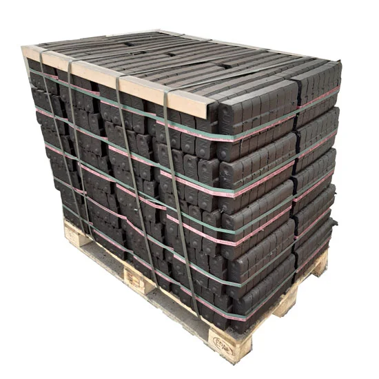 Braunkohlebriketts 1 T Palette (40 Pakete à 25 kg)