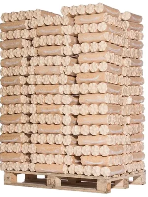 Verdichtetes Holz – 100 % Weichholz – 960 kg Palette